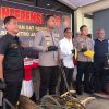 Polisi Tangkap Pelaku Pencurian Pelat Besi Jalan Tol