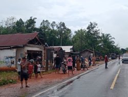 Tabrakan Beruntun Terjadi Di Jalan Cilik Riwut Bejarum ,Kotim
