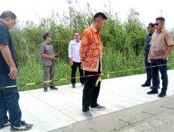 Proyek Jalan Ujung Pandaran-Kuala Pembuang Rp9,61 Miliar 6 Bulan Sudah Ambrol