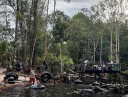 Wisatawan Serbu Destinasi Danum Bahandang ,Palangkaraya pada Libur Lebaran 2025