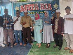 Ketua DPD BMT kotim Menghadiri Pesta Pernikahan Anak Salah Satu Anggotanya