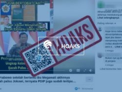 Hoaks, Prabowo Dukung Pengusutan Dugaan Ijazah Palsu Jokowi