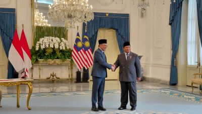 Presiden Prabowo Terima Kunjungan Anwar Ibrahim