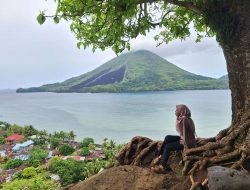 Gunung Banda Api Berstatus Waspada, Imbauan Keamanan Dikeluarkan