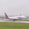 Momen Batik Air Hampir Tergelincir di Bandara Soetta