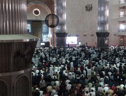 Presiden Prabowo Lakukan Salat Iduladha di Masjid Istiqlal