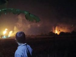 Sumur Gas Pengumpul PT Pertamina EP Subang Meledak