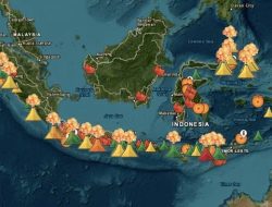 Sebanyak 26 Gunung Api Berstatus di Atas Normal