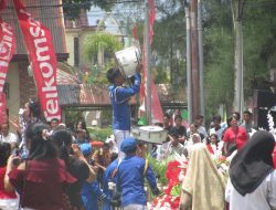 Berbagai Atraksi Warnai Sore di Alun-alun Kota Gunungsitoli