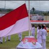 Paskibraka Fakfak Tampil Keren, Garuda Terbentuk Sempurna
