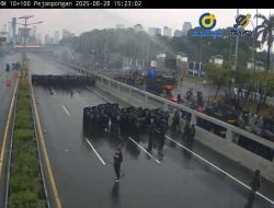 DPR Didemo, Jasa Marga Lakukan Pengalihan Kendaraan