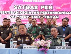Satgas PKH Kuasai 3,3 Juta Hektare Lahan Ilegal