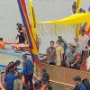 Wapres “Flag Off” Pacu Jalur, Ikut Naik Perahu