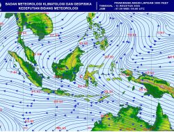BMKG: Waspadai Hujan Lebat dan Angin Kencang Sepekan ke Depan