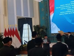 Hari Ini, Presiden Lantik Sejumlah Pejabat di Istana