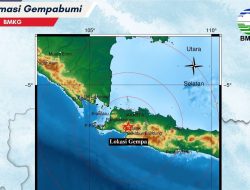 BMKG Catat Dua Kali Gempa Susulan di Sukabumi