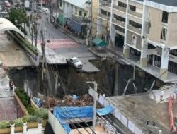 Bangkok Gempar! Lubang Raksasa Sedalam 50 Meter Muncul di Depan Rumah Sakit
