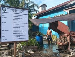 Infrastruktur Jalan Gang Punai Kelurahan Kota Besi Hulu Dibenahi, Dukung Aktivitas dan Mobilitas Masyarakat