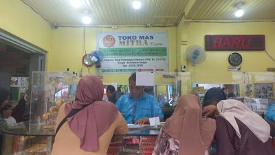 Harga Emas Antam dan 99 Turun, Pasar Sampit Tetap Ramai
