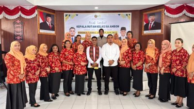 Tangis Haru Warnai Pergantian Karutan Ambon, Semangat Baru Siap Lanjutkan Perjuangan
