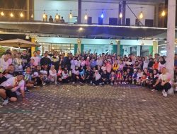 Run Night Party Arah Pulang Coffee Shop Pecah, Ratusan Warga Tumpah di Jalan Tjilik Riwut Sampit