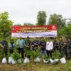 Kodim 1015/Sampit Gelar Program Pembinaan Lingkungan Hidup Dengan Menanam 1.000 Pohon
