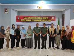 Kodim 1015/Sampit Gelar Kegiatan Komunikasi Sosial Kreatif Tahun 2025