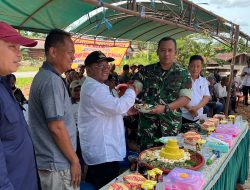 Komandan Kodim 1015/Sampit Pimpin Peletakan Batu Pertama Koperasi Desa Merah Putih, Wujudkan Kemandirian Ekonomi Desa