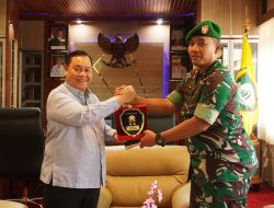 Komandan Kodim 1015/Sampit Silaturahmi ke Bupati Kotawaringin Timur