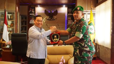 Komandan Kodim 1015/Sampit Silaturahmi ke Bupati Kotawaringin Timur