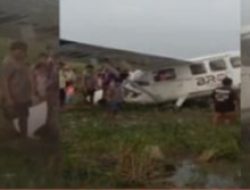 Breaking News: Pesawat Latih Jatuh di Karawang, 4 Luka-Luka