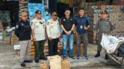 Sinergi Bea Cukai Sampit Berbuah Hasil, 14.200 Batang Rokok Ilegal Disita