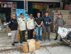 Sinergi Bea Cukai Sampit Berbuah Hasil, 14.200 Batang Rokok Ilegal Disita