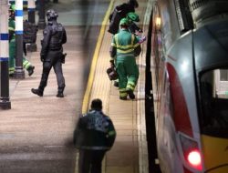Geger! Penusukan Massal di Dalam Kereta di Inggris, 10 Orang Terluka