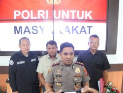 Polres Kotim Amankan Tiga Unit Truck Bermuatan Kayu.