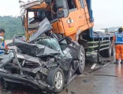 9 Kendaraan Kecelakaan Beruntun di Tol Cipularang, Korban Dievakuasi ke RS Kawaluyan
