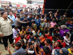 Prabowo Kunjungi Lokasi Terdampak Banjir di Aceh Tamiang, Datang sesuai Janji!