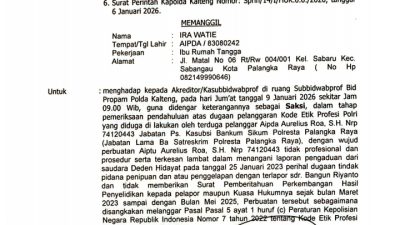 Laporan Aduan Jurnalis masuk babak baru .,oknum anggota Polresta dalam proses Lidik