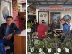 Perkuat Sinergi, IWO Barito Timur Gelar Silaturahmi ke Sekretariat IPJI Kalteng