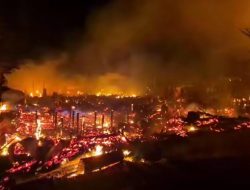 Duka di Kasongan Lama, Musibah Kebakaran Hanguskan Rumah dan Sekolah