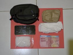 Pengedar Sabu 100 Gram Diamankan Polisi di Kawasan Perkebunan Cempaga