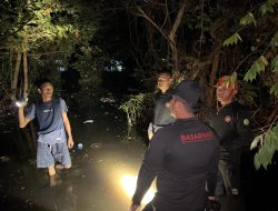 Seorang Remaja diduga Terseret Arus Deras Sungai Martapura, Banjarmasin status Dalam Pencarian