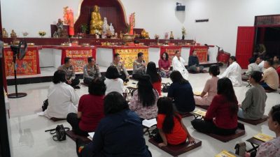 Pastikan Ibadah Imlek Berjalan Aman, Kapolda Kalteng Sambangi Vihara Avalokitesvara Budhayana