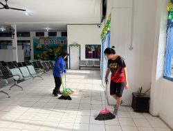 PT Pelindo Regional 3 Sampit Gelar Kegiatan Bersih-Bersih Terminal Penumpang Sambut Arus Mudik Lebaran Tahun 1447 H/2026 M