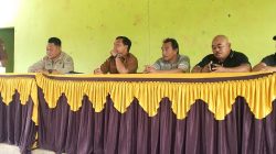 Rapat Musdesus digelar di Aula Desa Mekar Sari. Jalan Poros Menjadi Prioritas