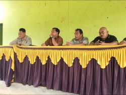 Rapat Musdesus digelar di Aula Desa Mekar Sari. Jalan Poros Menjadi Prioritas