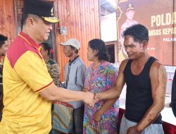 Polda Kalteng Gelar Aksi Bakti Sosial dan Kebersihan di Lokasi Kebakaran Mendawai, Wujud Solidaritas Untuk Indonesia Asri