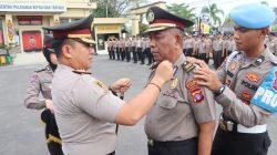 Polres Kotim Adakan Upacara Kenaikan Pangkat Pengabdian PNPP Polres Kotawaringin Timur