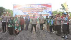 Polres Kotim Gelar Penanaman Jagung Serentak Kuartal I 2026 Dukung Swasembada Pangan