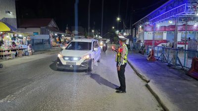 Kegiatan Pengaturan dan Penjagaan Arus Lalu Lintas di Pos Pam, Pos Yan dan Pos Terpadu Ops Ketupat Telabang 2026
